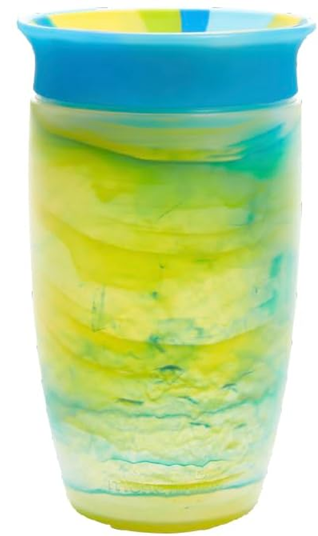 360° non-spill cup supporting independent drinking 296 ml capacity suitable for young children