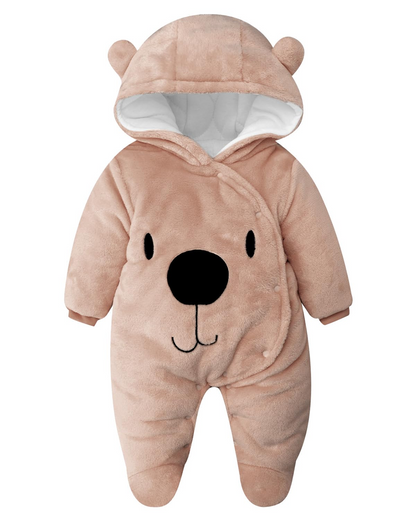 JIAMY combinaison d'hiver avec capuche 0-3 mois