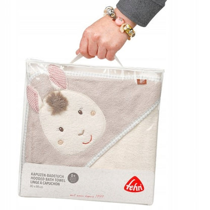 FEHN Peru SERVIETTE AVEC CAPUCHE 80x80 cm