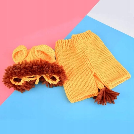 costume pour séance photo 0-12 m LION