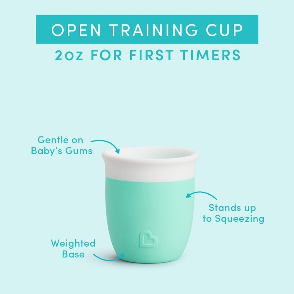 MUNCHKIN C'est Silicone! tasse ouverte 360 4mois+ 60ml