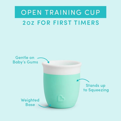 MUNCHKIN C'est Silicone! tasse ouverte 360 4mois+ 60ml