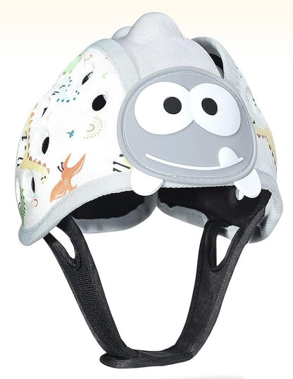 ORZBOW casque de protection pour l’apprentissage de la marche 40-48 cm DINO + protège-genoux