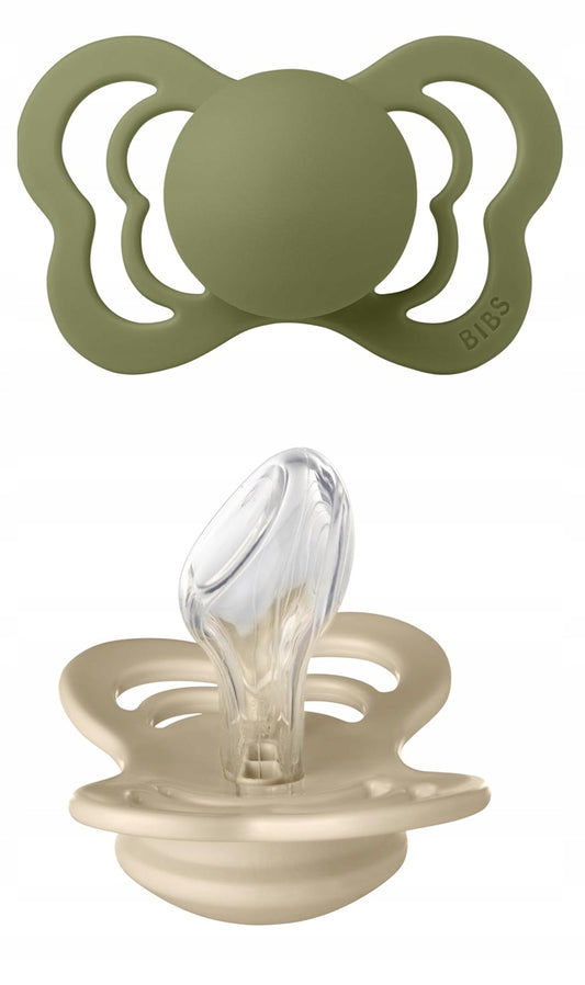BIBS COUTURE smoczki uspokajające SILIKON 0-6msc ANATOMICZNY