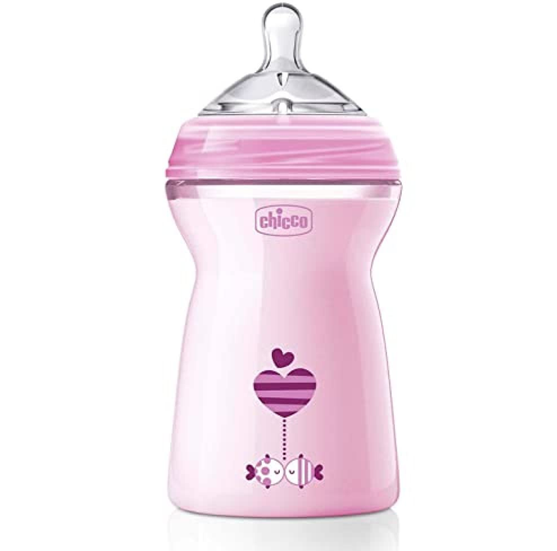 CHICCO NaturalFeeling biberon 330 ml 6 m+ débit rapide