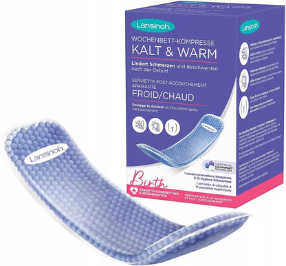 LANSINOH compresse de gel CHAUD / FROID pour les zones intimes