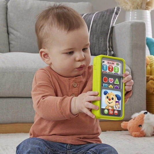 FISHER-PRICE SMARTPHONE interattivo 75 canzoni frasi suoni LINGUA TEDESCA