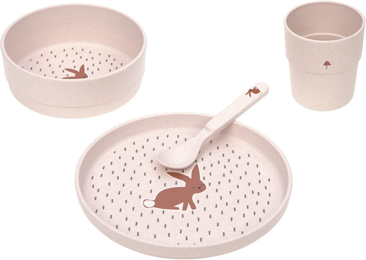 LASSIG set de vaisselle sans mélamine Little Forest Rabbit