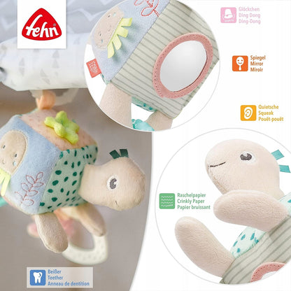 FEHN zawieszka z grzechotką ŻÓŁW 18X17 cm – zdjęcie produktu 3