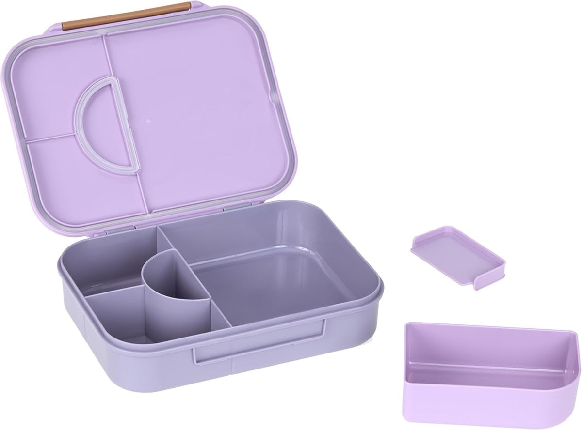 LASSIG Bento śniadaniówka z wyjmowanymi przegrodami 17x21 cm MAŁE SERCE