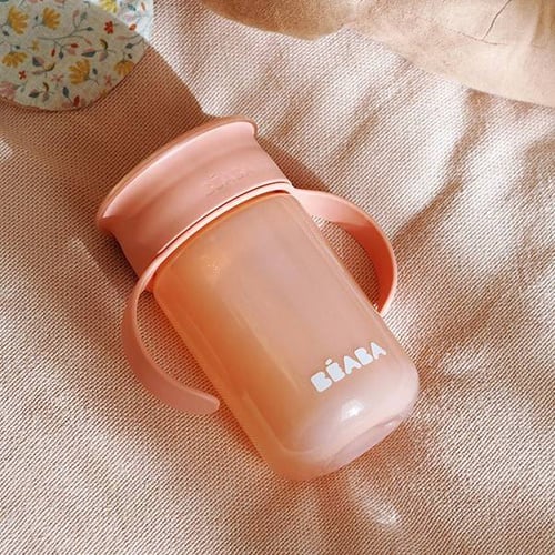 Béaba 360 training cup pink 340 ml 12m+