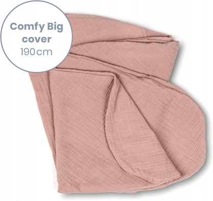 DOOMOO Comfy Big Cover poszwa na poduszkę ciążową 190cm ORGANIC COTTON