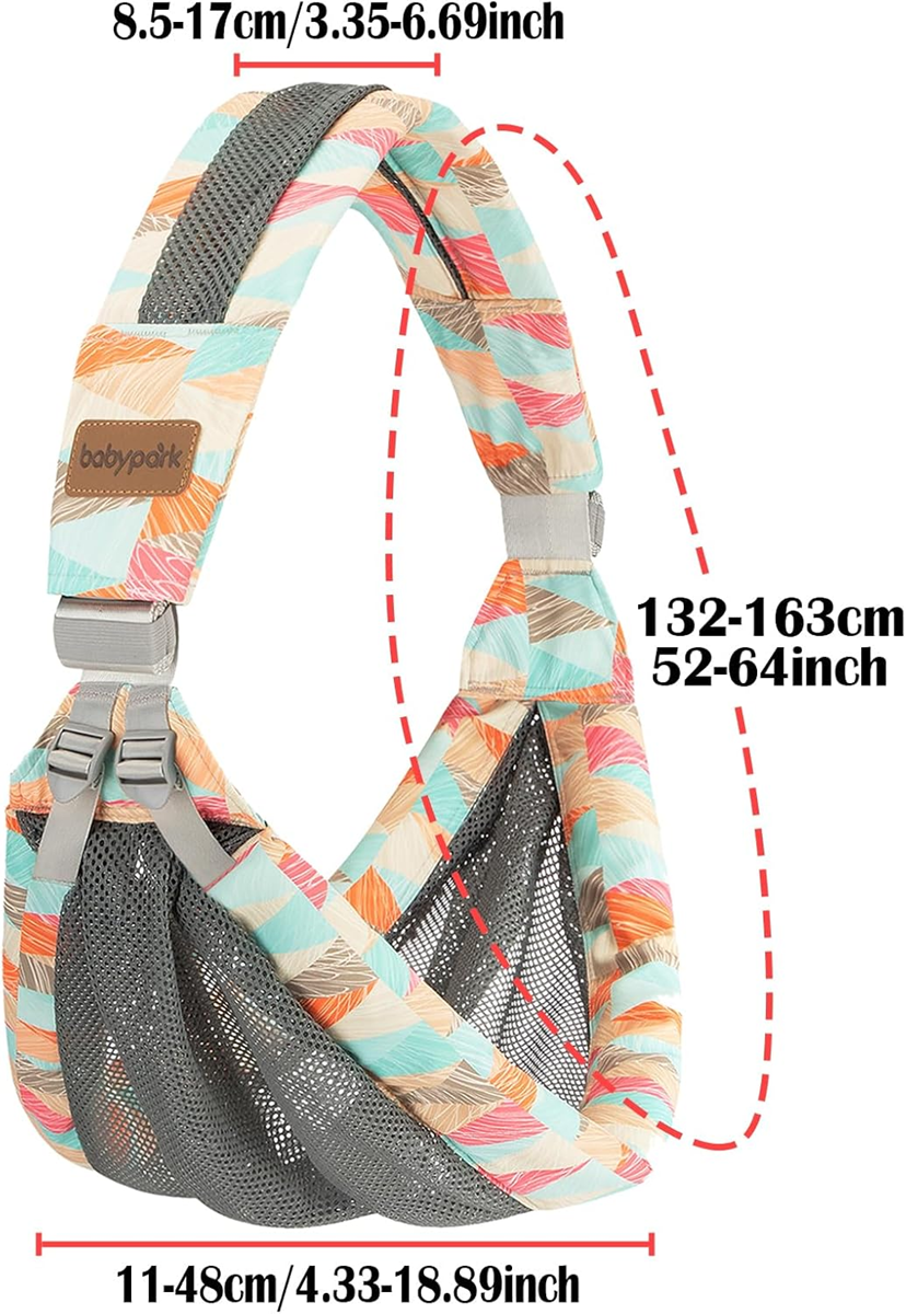 IULONEE porte-bébé CEINTURE écharpe jusqu'à 20kg