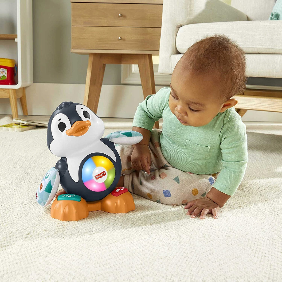 FISHER-PRICE interaktywny PINGWIN j. francuski
