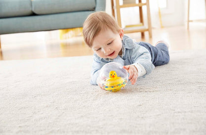 FISHER-PRICE DVH21 bola com patinho para gatinhar 10 cm