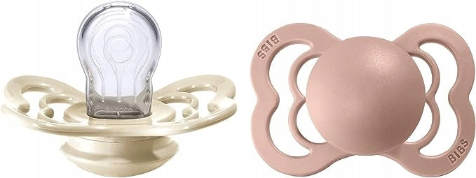 BIBS SUPREME πιπίλες σιλικόνης 0-6 μηνών ΣΥΜΜΕΤΡΙΚΕΣ