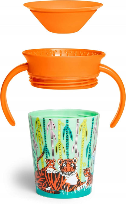 MUNCHKIN WildLove KUBEK NIEKAPEK ustnik 360° 177 ml TYGRYS 1 sztuka