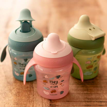 SUAVINEX Learning Cup kubek niekapek z twardym ustnikiem 200 ml 6 m+ – zdjęcie produktu 3