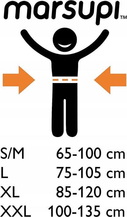 MARSUPI 2.0 porte-bébé ergonomique S/M 3,5 - 15 kg