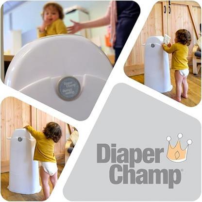 DIAPER CHAMP poubelle à couches POUR SACS POUBELLE +/-50 couches
