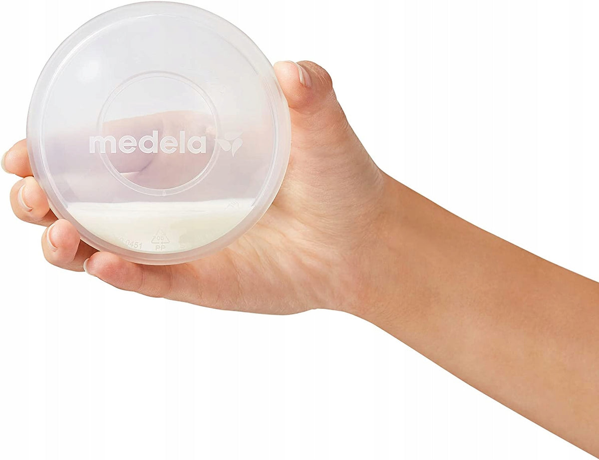 MEDELA muszle laktacyjne do zbierania pokarmu, uniwersalny rozmiar, wygodne zbieranie wyciekającego mleka
