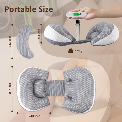 CHILLING HOME oreiller de grossesse compact réglable