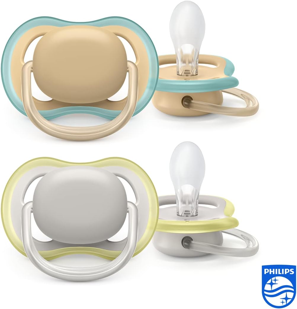 Philips Avent Ultra Air sucette physiologique en silicone x2 0-6m