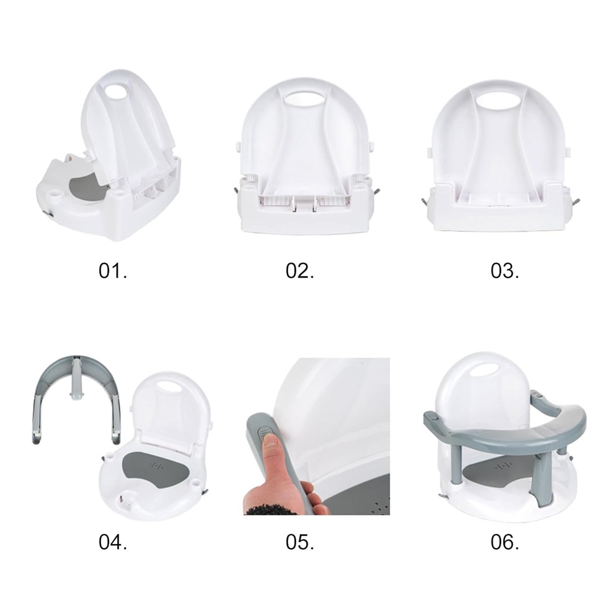 Chaise de bain pliante