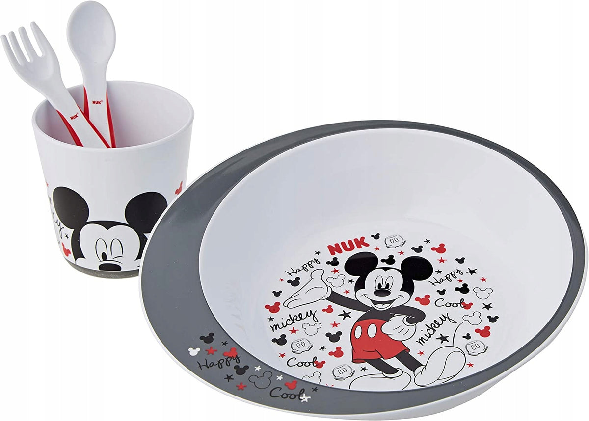 NUK Disney zestaw naczyń 3el. MYSZKA MICKEY