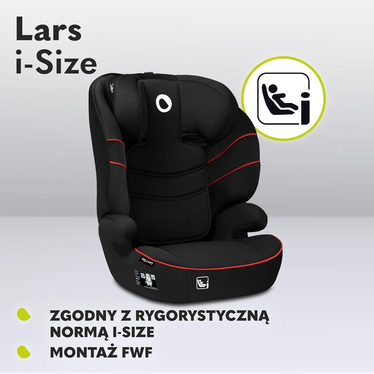 LIONELO Lars i-Size siège-auto groupes 2 et 3