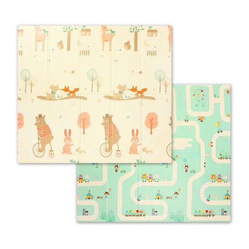 BABYONO mata edukacyjna PIANKOWA XPE 180x200 "N