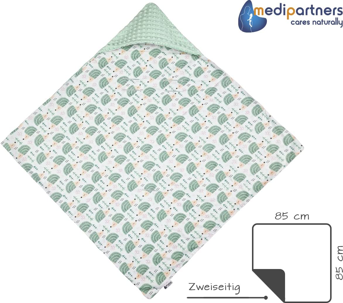 MEDIPARTNERS otulacz do fotelika kocyk MINKY