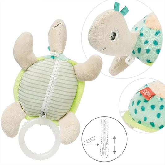 FEHN peluche musicale TORTUE 16 cm