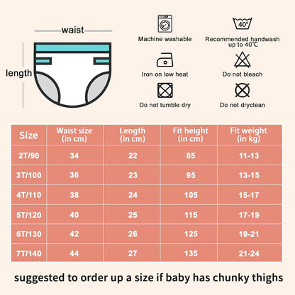 MOEMOE BABY training pants 3T x8 pcs
