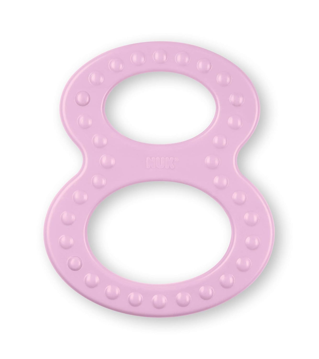 NUK silikonowy gryzak 2 sztuki 6,5 x 8 cm 0 + – zdjęcie produktu 3