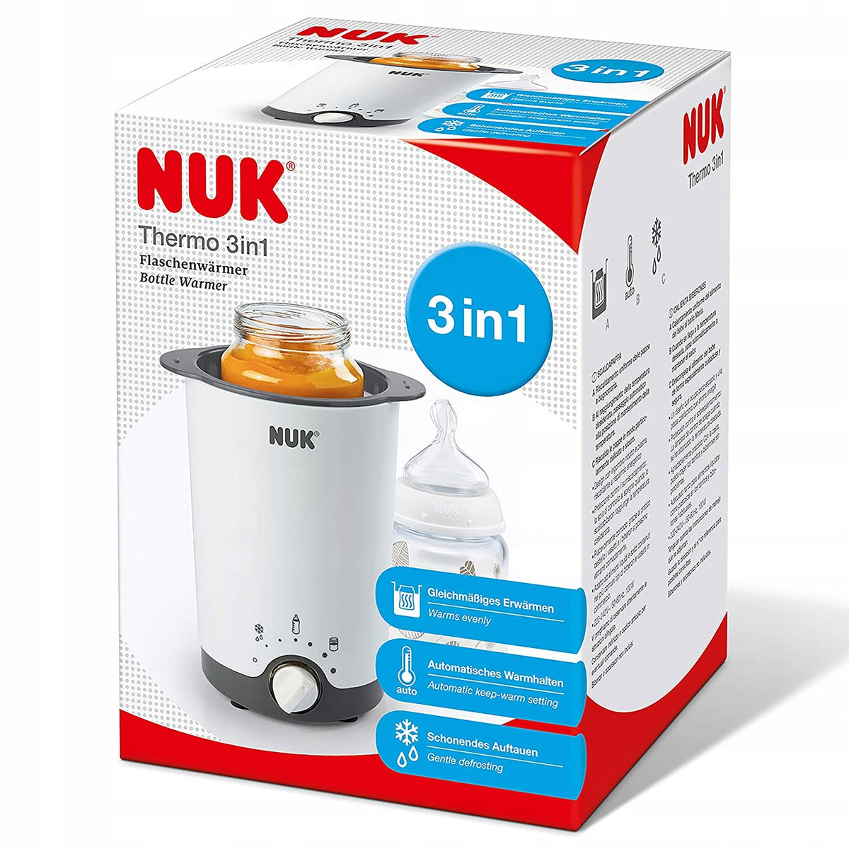 NUK Thermo 3w1 podgrzewacz do butelek i słoiczków1 "N – zdjęcie produktu 2