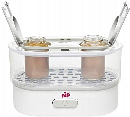 NIP 3w1 sterylizator podgrzewacz parowar + miarka do słoiczków, sterylizacji i gotowania na parze