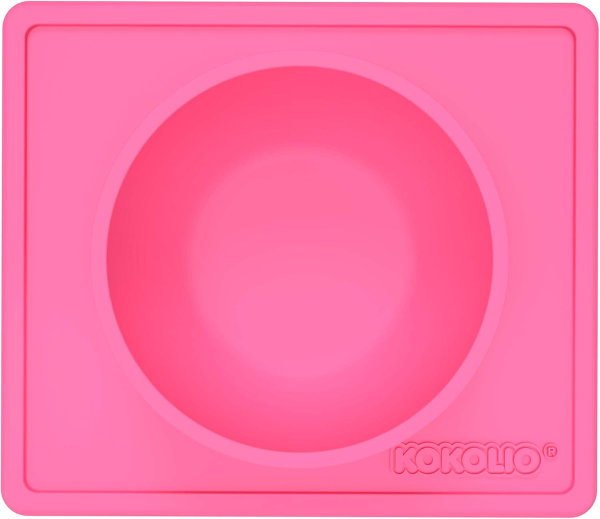 KOKOLIO Bowli tapis antidérapant avec bol 19 x 22 cm