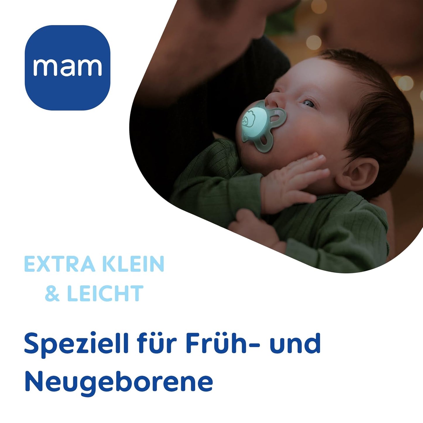 MAM Original Start Day&Night 0–2m x4 luminous pacifiers