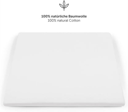 Drap-housse LALENI avec élastiques 100x100