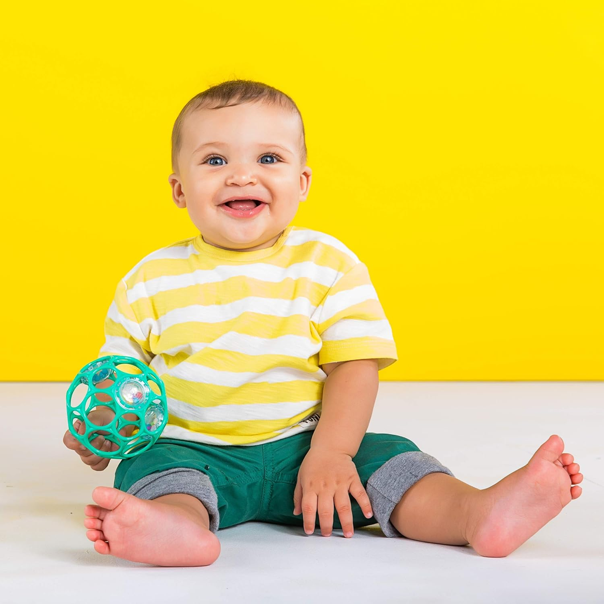 BRIGHT STARTS Soothers & Shakers zestaw zabawek dla niemowląt 7 sztuk 6 m+