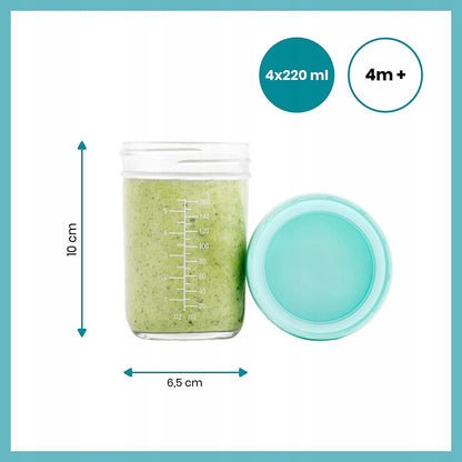 BABYMOOV Babybols GLASBEHÄLTER 4 × 220 ml – Produktfoto 6