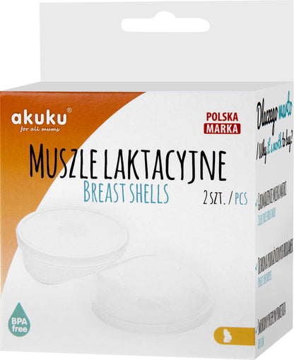 AKUKU muszle laktacyjne silikon WIELORAZOWE – zdjęcie produktu 4