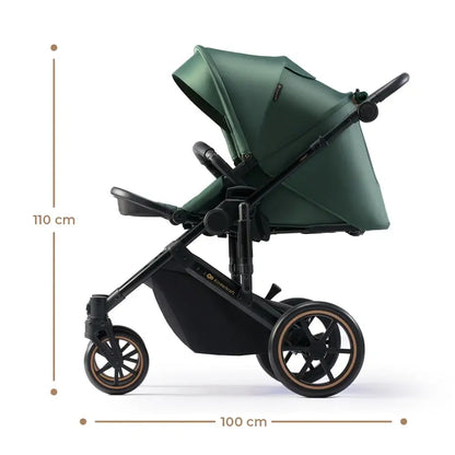 KINDERKRAFT PRIME2 PRO 3w1 wózek wielofunkcyjny do 22kg + fotelik MINK PRO – SANDROSE BEIGE – zdjęcie 4