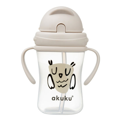 AKUKU 300 ml-es kulacs visszahúzható szívószállal, 9 hónapos kortól