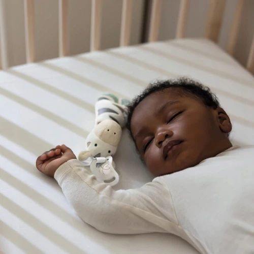 NUK Little Friend sucette apaisante avec doudou ZÈBRE 0-6 m