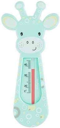 BABYONO thermomètre de bain analogique flottant 15,5 cm GIRAFE