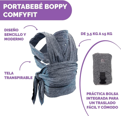CHICCO Boppy ComfyFit porte-bébé ergonomique 0+