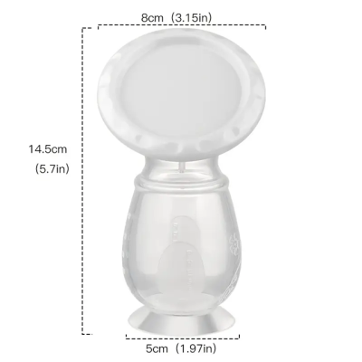 Collecteur de lait en silicone 90ml