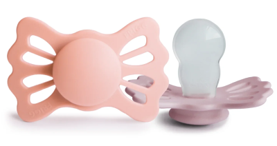 FRIGG BUTTERFLY sucettes apaisantes 2pack 0-6 mois SILICONE